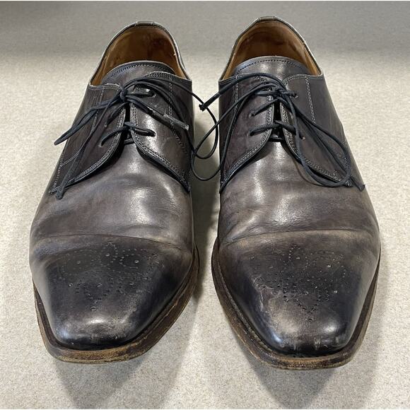 Magnanni Men\'s Brown Gerardo Leather Brogue Medallion Oxford Shoes - Sz 10 main image 10